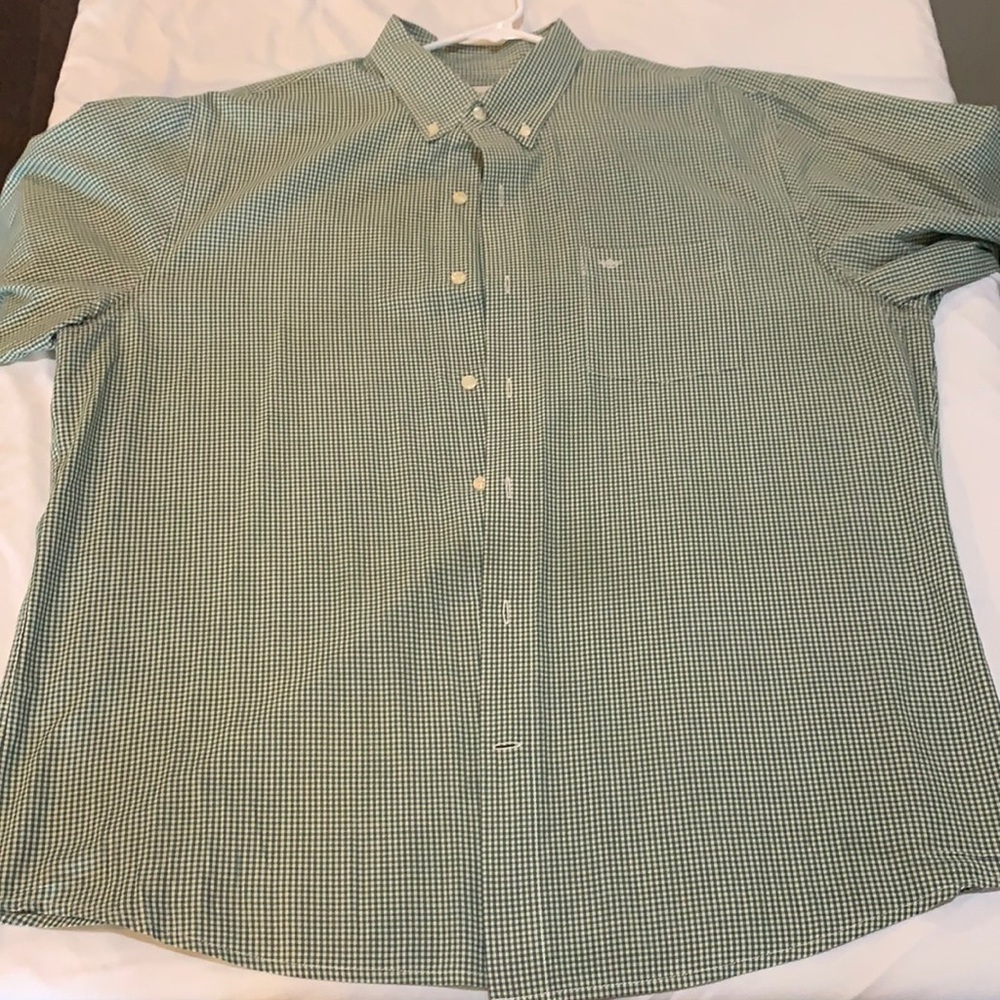 Dockers XL LS Green Check